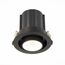 ST LUCE ST702.448.12 Светильник встраиваемый. Черный LED 1*12W 4000K 900Lm Ra80 24° IP20 D90xH92 180-240V, изображение 4
