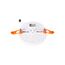 ST LUCE ST700.538.08 Светильник встраиваемый. Белый LED 1*8W 3000K 690Lm Ra80 180° IP44 D90xH20 85-265V, изображение 8