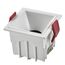 ST LUCE ST757.538.10S Светильник встраиваемый. Белый LED 1*10W 60° IP20 L65xW65xH52 85-265V В комплекте