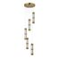 ST LUCE SL6237.303.05 Светильник подвесной ST-Luce латунь/белый LED 5*6W 4000K, изображение 2