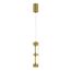 ST LUCE SL6237.303.01 Светильник подвесной ST-Luce латунь/белый LED 1*6W 4000K