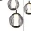 ST LUCE SL6520.403.13 Светильник подвесной ST-Luce черный жемчуг/прозрачно-дымчатый LED 1*65W 4000K, изображение 4