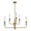ST LUCE SL1244.303.06 Светильник подвесной ST-Luce латунь/прозрачный E14 6*40W