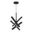 ST LUCE SL1018.413.04 Светильник подвесной ST-Luce черный/прозрачный LED 4*43W 4000K, изображение 3