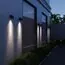 ST LUCE SL9008.401.02 Светильник уличный настенный ST-Luce черный/белый GU10 2*50W, изображение 6