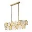 ST LUCE SL6240.203.08 Светильник подвесной ST-Luce золотистый/Прозрачный, январный E14 8*60W, изображение 4