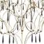 ST LUCE SL6601.203.114 Светильник подвесной ST-Luce Золотистый/Прозрачный LED 114*0,5W 3000K, изображение 4