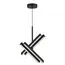 ST LUCE SL1018.413.04 Светильник подвесной ST-Luce черный/прозрачный LED 4*43W 4000K, изображение 4