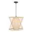 ST LUCE SL6241.503.01 Светильник подвесной ST-Luce Древесный/Белый E27 1*40W