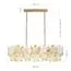 ST LUCE SL6240.203.08 Светильник подвесной ST-Luce золотистый/Прозрачный, январный E14 8*60W, изображение 7