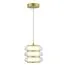ST LUCE SL6239.203.03 Светильник подвесной ST-Luce золото/прозрачный LED 1*16W 3000K