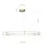 ST LUCE SL6245.213.01 Светильник подвесной ST-Luce золотистый/Прозрачный LED 1*70W 4000K, изображение 6