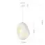 ST LUCE SL1522.543.01 Светильник подвесной ST-Luce белый/белый E27 1*60W, изображение 5