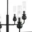 ST LUCE SL1244.403.08 Светильник подвесной ST-Luce черный/прозрачный E14 8*40W, изображение 4