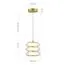 ST LUCE SL6239.203.03 Светильник подвесной ST-Luce золото/прозрачный LED 1*16W 3000K, изображение 5
