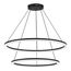 ST LUCE SL1018.403.02 Светильник подвесной ST-Luce черный/прозрачный LED 2*96W 4000K