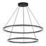 ST LUCE SL1018.403.02 Светильник подвесной ST-Luce черный/прозрачный LED 2*96W 4000K, изображение 2