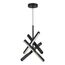ST LUCE SL1018.413.04 Светильник подвесной ST-Luce черный/прозрачный LED 4*43W 4000K