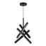 ST LUCE SL1018.413.04 Светильник подвесной ST-Luce черный/прозрачный LED 4*43W 4000K, изображение 2