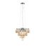 ST LUCE SL432.203.05 Светильник подвесной ST-Luce Хром/Коньячный E27 5*60W