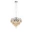 ST LUCE SL432.203.05 Светильник подвесной ST-Luce Хром/Коньячный E27 5*60W, изображение 3