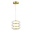 ST LUCE SL6239.203.03 Светильник подвесной ST-Luce золото/прозрачный LED 1*16W 3000K, изображение 3