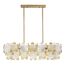 ST LUCE SL6240.203.08 Светильник подвесной ST-Luce золотистый/Прозрачный, январный E14 8*60W, изображение 2