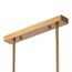 ST LUCE SL6240.203.08 Светильник подвесной ST-Luce золотистый/Прозрачный, январный E14 8*60W, изображение 6