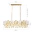 ST LUCE SL6240.203.08 Светильник подвесной ST-Luce золотистый/Прозрачный, январный E14 8*60W, изображение 7