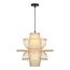 ST LUCE SL6241.513.01 Светильник подвесной ST-Luce Древесный/Белый E27 1*40W