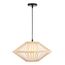 ST LUCE SL6241.533.01 Светильник подвесной ST-Luce Древесный/Белый E27 1*40W