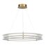 ST LUCE SL6245.203.01 Светильник подвесной ST-Luce золотистый/Прозрачный LED 1*40W 4000K, изображение 2