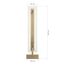 ST LUCE SL6245.204.01 Прикроватная лампа ST-Luce золотистый/Прозрачный LED 1*8W 4000K, изображение 6