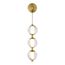 ST LUCE SL6520.301.01 Светильник настенный ST-Luce латунь/прозрачный с пузырьками воздуха LED 1*15W 4000K, изображение 2