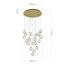 ST LUCE SL6520.303.20 Светильник подвесной ST-Luce латунь/прозрачный с пузырьками воздуха LED 1*100W 4000K, изображение 5
