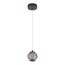 ST LUCE SL6520.403.01 Светильник подвесной ST-Luce черный жемчуг/прозрачно-дымчатый LED 1*5W 4000K, изображение 2