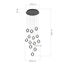 ST LUCE SL6520.403.13 Светильник подвесной ST-Luce черный жемчуг/прозрачно-дымчатый LED 1*65W 4000K, изображение 5