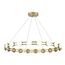 ST LUCE SL6610.203.20 Светильник подвесной ST-Luce золотистый/белый LED 1*40W 4000K
