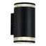ST LUCE SL9009.401.02 Светильник уличный настенный ST-Luce черный/белый GU10 2*50W