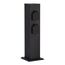 ST LUCE SL9012.415.00 Столб уличный 4 розетки ST-Luce черный - -*15W, изображение 2