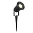 ST LUCE SL9014.425.01 Светильник уличный наземный ST-Luce черный/прозрачный GU10 1*50W
