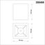 NOVOTECH 358488 OVER NT20 234 белый/золото Светильник накладной IP20 LED 4000K 10W 220V RECTE, изображение 2