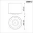NOVOTECH 358812 OVER NT21 219 черный Светильник накладной светодиодный IP20 LED 9W 770Лм 4000K 220V GESSO, изображение 2