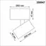 NOVOTECH 358947 OVER NT22 200 белый Светильник накладной светодиодный IP20 LED 4000К 18W 220V EDDY, изображение 2