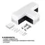 NOVOTECH 359115 OVER NT23 205 черный Светильник-соединитель "Т"- образный IP20 LED 10W 4000K 100-265V 900Лм BITS, изображение 3