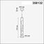 NOVOTECH 358132 OVER NT19 226 черн Накладной светильник, длина провода 1м IP20 LED 4000K 20W 160 - 265V ARTE, изображение 2