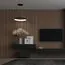 NOVOTECH 359024 OVER NT23 166 черный Светильник подвесной диммируемый, в комплекте пульт ДУ (2.4G) IP20 LED 3000К~6000К 60W 85-265V FOLD, изображение 3