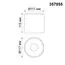 NOVOTECH 357955 OVER NT19 236 белый Накладной светильник IP20 LED 4000К 10W 200-260V RECTE, изображение 2