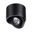 NOVOTECH 358812 OVER NT21 219 черный Светильник накладной светодиодный IP20 LED 9W 770Лм 4000K 220V GESSO