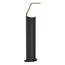 ST LUCE SL9543.735.01 Светильник напольный ST-Luce темно-серый/белый LED 1*10W 3000K